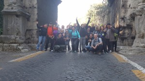 6 febbraio 2016. Passeggiata sull'Appia Antica