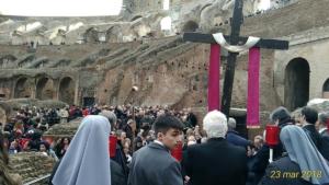 23 mar 2018 Via Crucis Colosseo